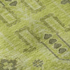 Piper Looms Mayfield Oriental AMF697 Aloe Machine Washable Area Rug Swatch Image