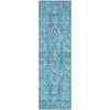Piper Looms Mayfield Oriental AMF697 Blue Machine Washable Area Rug Runner Main Image