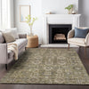 Piper Looms Mayfield Oriental AMF697 Brown Machine Washable Area Rug Lifestyle Image Feature