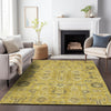 Piper Looms Mayfield Oriental AMF697 Gold Machine Washable Area Rug Lifestyle Image Feature