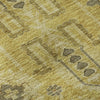 Piper Looms Mayfield Oriental AMF697 Gold Machine Washable Area Rug Swatch Image