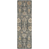 Piper Looms Mayfield Oriental AMF697 Gray Machine Washable Area Rug Runner Main Image