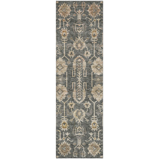 Piper Looms Mayfield Oriental AMF697 Gray Machine Washable Area Rug Runner Main Image