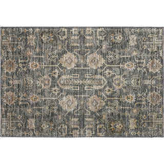 Piper Looms Mayfield Oriental AMF697 Gray Machine Washable Area Rug Scatter Main Image