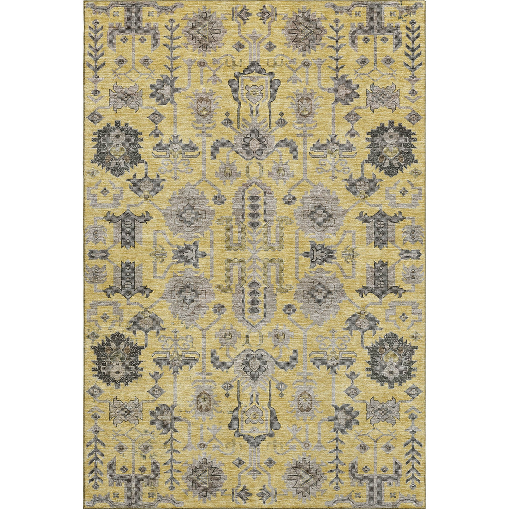 Piper Looms Mayfield Oriental AMF697 Honey Machine Washable Area Rug main image