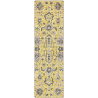 Piper Looms Mayfield Oriental AMF697 Honey Machine Washable Area Rug Runner Main Image