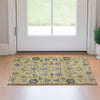 Piper Looms Mayfield Oriental AMF697 Honey Machine Washable Area Rug Scatter Lifestyle Image Feature