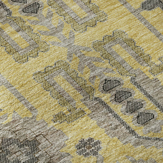 Piper Looms Mayfield Oriental AMF697 Honey Machine Washable Area Rug Swatch Image