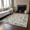 Piper Looms Mayfield Oriental AMF697 Ivory Machine Washable Area Rug Lifestyle Image Feature