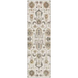 Piper Looms Mayfield Oriental AMF697 Ivory Machine Washable Area Rug Runner Main Image