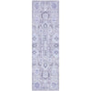 Piper Looms Mayfield Oriental AMF697 Lavender Machine Washable Area Rug Runner Main Image