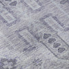 Piper Looms Mayfield Oriental AMF697 Lavender Machine Washable Area Rug Swatch Image