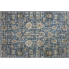 Piper Looms Mayfield Oriental AMF697 Navy Machine Washable Area Rug Scatter Main Image