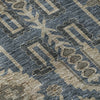 Piper Looms Mayfield Oriental AMF697 Navy Machine Washable Area Rug Swatch Image