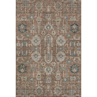 Piper Looms Mayfield Oriental AMF697 Paprika Machine Washable Area Rug main image
