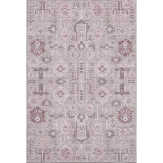 Piper Looms Mayfield Oriental AMF697 Pink Machine Washable Area Rug main image