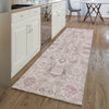 Piper Looms Mayfield Oriental AMF697 Pink Machine Washable Area Rug Runner Lifestyle Image Feature