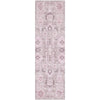 Piper Looms Mayfield Oriental AMF697 Pink Machine Washable Area Rug Runner Main Image