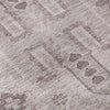 Piper Looms Mayfield Oriental AMF697 Pink Machine Washable Area Rug Swatch Image
