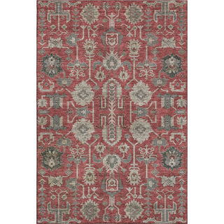 Piper Looms Mayfield Oriental AMF697 Red Machine Washable Area Rug main image