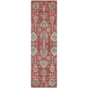 Piper Looms Mayfield Oriental AMF697 Red Machine Washable Area Rug Runner Main Image