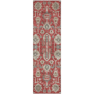Piper Looms Mayfield Oriental AMF697 Red Machine Washable Area Rug Runner Main Image