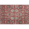Piper Looms Mayfield Oriental AMF697 Red Machine Washable Area Rug Scatter Main Image