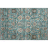 Piper Looms Mayfield Oriental AMF697 Teal Machine Washable Area Rug Scatter Main Image