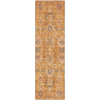 Piper Looms Mayfield Oriental AMF697 Terracotta Machine Washable Area Rug Runner Main Image