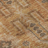 Piper Looms Mayfield Oriental AMF697 Terracotta Machine Washable Area Rug Swatch Image