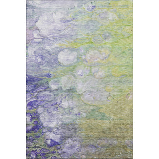 Piper Looms Mayfield Abstract AMF698 Aloe Machine Washable Area Rug main image