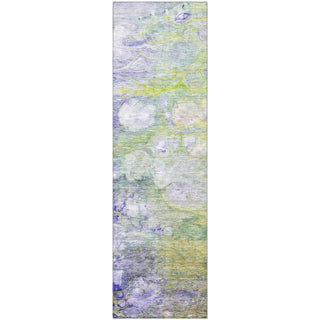 Piper Looms Mayfield Abstract AMF698 Aloe Machine Washable Area Rug Runner Main Image