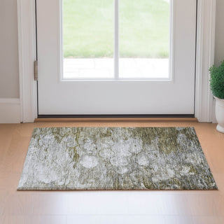 Piper Looms Mayfield Abstract AMF698 Brown Machine Washable Area Rug Scatter Lifestyle Image Feature