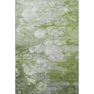 Piper Looms Mayfield Abstract AMF698 Olive Machine Washable Area Rug main image