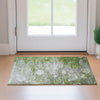 Piper Looms Mayfield Abstract AMF698 Olive Machine Washable Area Rug Scatter Lifestyle Image Feature