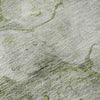Piper Looms Mayfield Abstract AMF698 Olive Machine Washable Area Rug Swatch Image