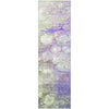 Piper Looms Mayfield Abstract AMF698 Purple Machine Washable Area Rug Runner Main Image