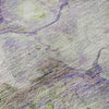 Piper Looms Mayfield Abstract AMF698 Purple Machine Washable Area Rug Swatch Image