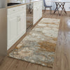 Piper Looms Mayfield Abstract AMF698 Terracotta Machine Washable Area Rug Runner Lifestyle Image Feature
