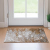 Piper Looms Mayfield Abstract AMF698 Terracotta Machine Washable Area Rug Scatter Lifestyle Image Feature