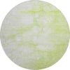 Piper Looms Mayfield Abstract AMF699 Aloe Machine Washable Area Rug Round Main Image
