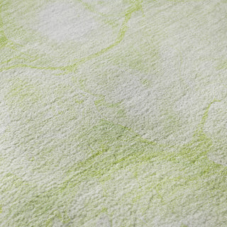 Piper Looms Mayfield Abstract AMF699 Aloe Machine Washable Area Rug Swatch Image