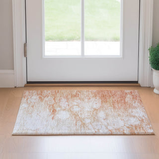 Piper Looms Mayfield Abstract AMF699 Coral Machine Washable Area Rug Scatter Lifestyle Image Feature
