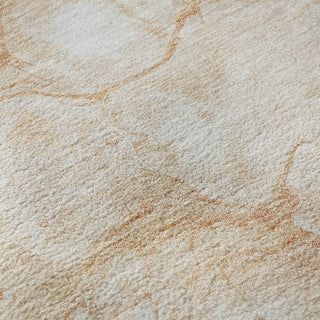 Piper Looms Mayfield Abstract AMF699 Coral Machine Washable Area Rug Swatch Image