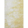 Piper Looms Mayfield Abstract AMF699 Gold Machine Washable Area Rug main image