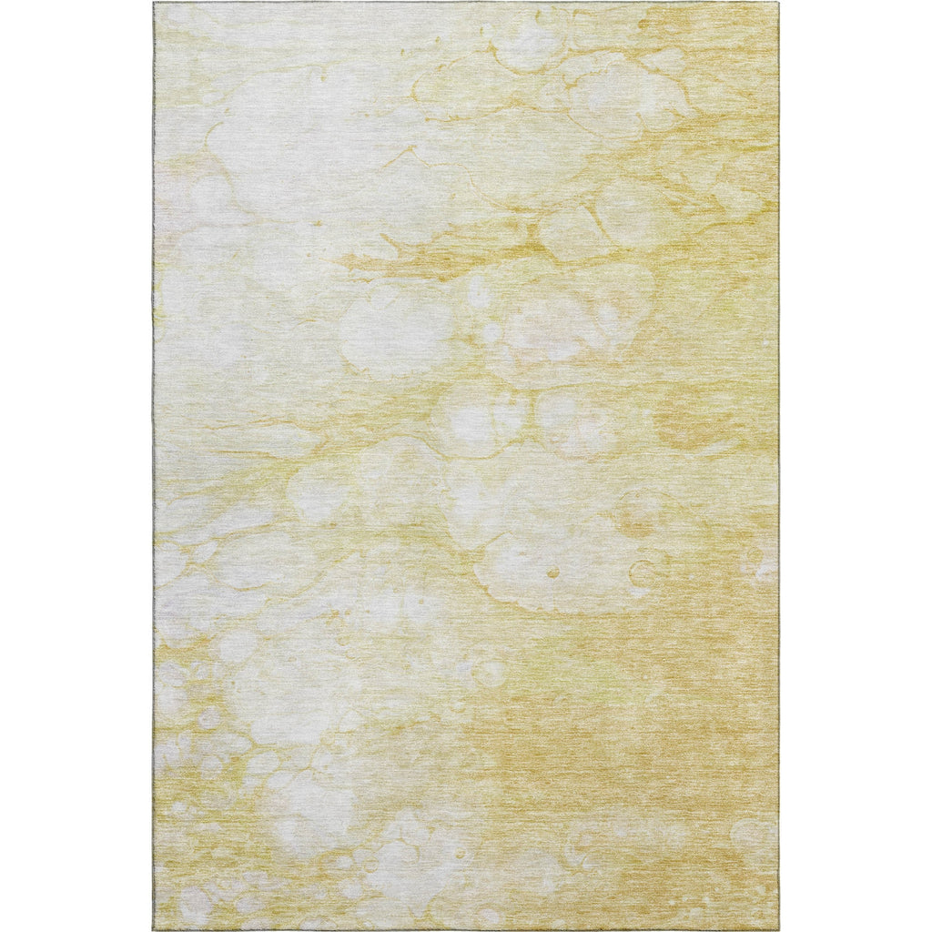 Piper Looms Mayfield Abstract AMF699 Gold Machine Washable Area Rug main image