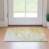 Piper Looms Mayfield Abstract AMF699 Gold Machine Washable Area Rug Scatter Lifestyle Image Feature