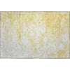 Piper Looms Mayfield Abstract AMF699 Gold Machine Washable Area Rug Scatter Main Image
