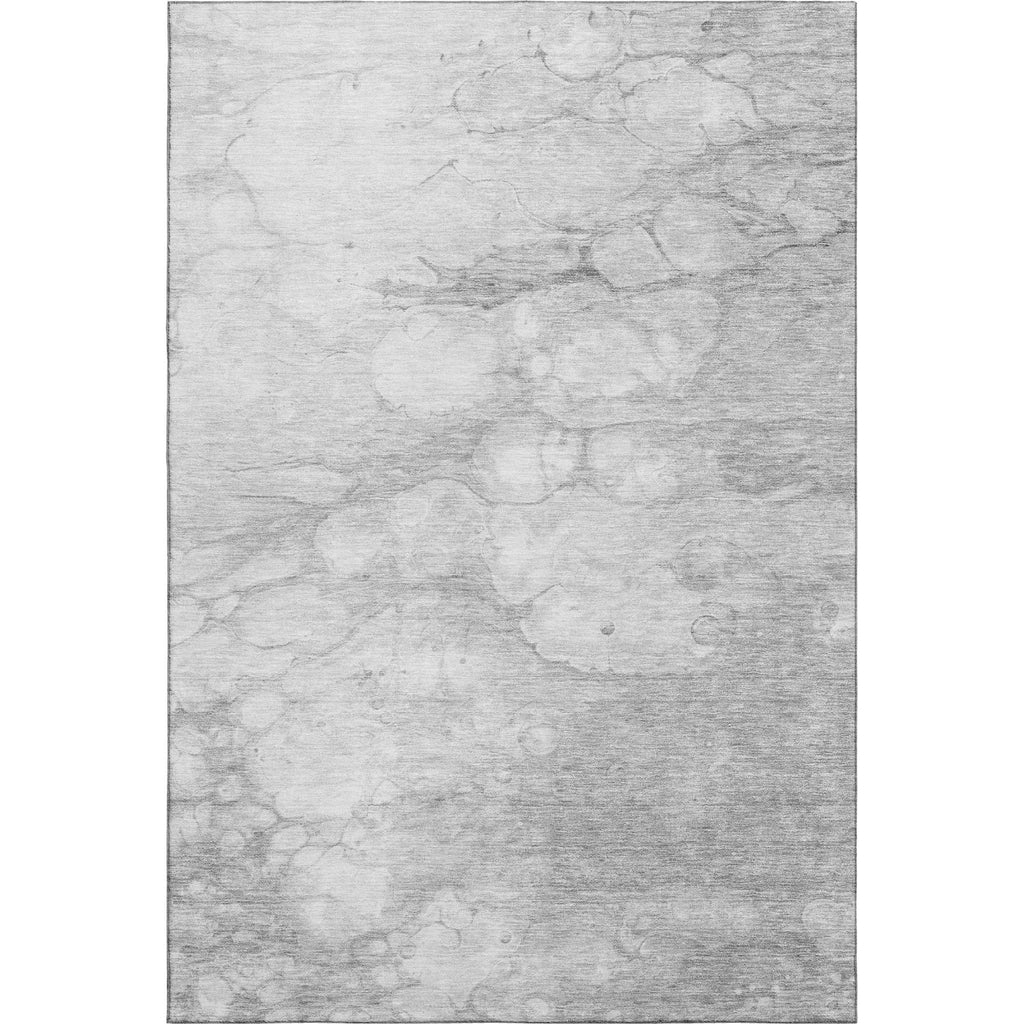 Piper Looms Mayfield Abstract AMF699 Silver Machine Washable Area Rug main image