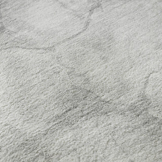 Piper Looms Mayfield Abstract AMF699 Silver Machine Washable Area Rug Swatch Image